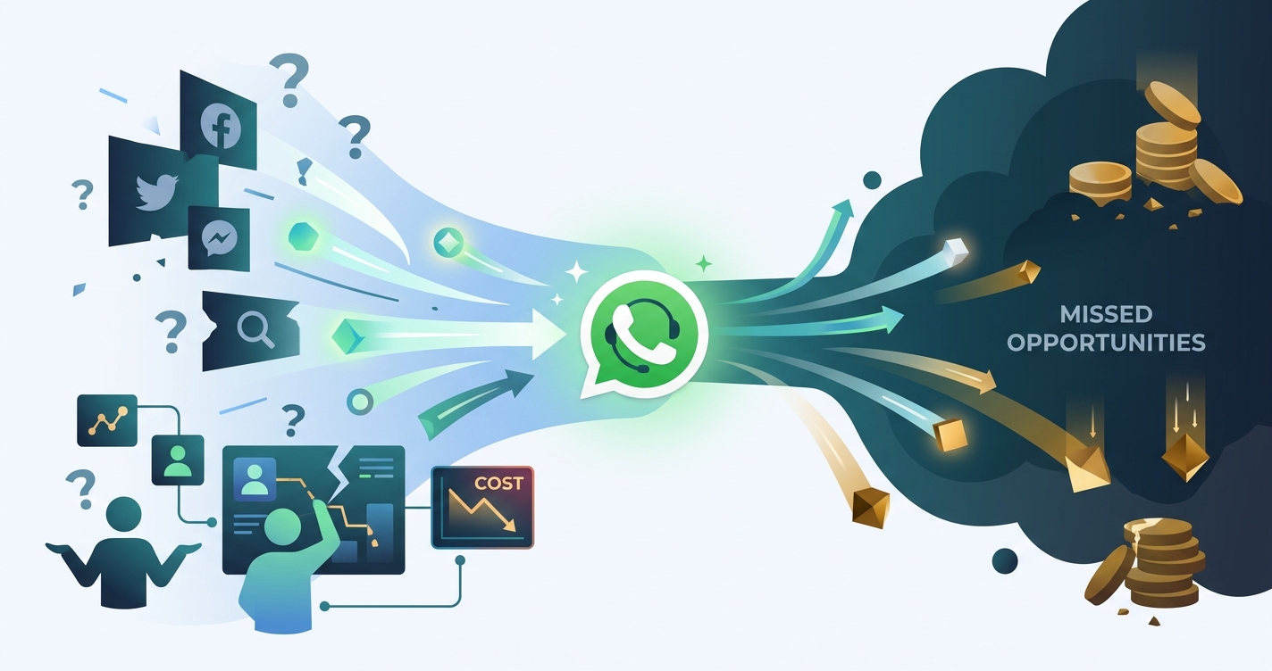 The Hidden Costs of Not Knowing Which Ads Drive Your WhatsApp Leads